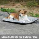 Outdoor Heating Pad for DogHeating Pet Bed for Small, Medium, Large and Dogs/Cats - Auto Temperature Control Outdoor Heated Pet Pad. (XL -28 x 16 inch)