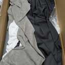 ABHENG Chenille Storage Ottoman Bench with Legs, 43.5W x 15.7D x 15.7H,Metal Frame end of Bed Bench Hold up to 770 LB,Large Storage Chest,Gray UASND621G