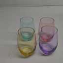 True Reserve Color Stemless Wine Glasses 4 Pack