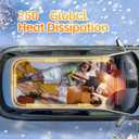 Car Heater, 12V Portable Car Heater, Heating & Cooling Fast Heating for Car Windshield Defogger Defroster, Plug-in Cigaerte Lighter Suitable for Vehicles SUV (TYW-50)