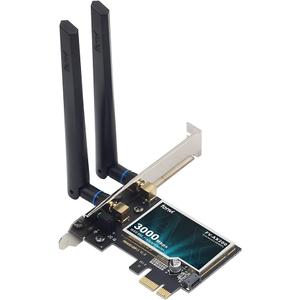 FENVI AX3000 WiFi 6 PCIe Card WiFi6 AX200 Desktop PCI-E Wireless Adapter WPA3, Bluetooth 5.2,Dual Band 3000Mbps WiFi 802.11ax PCIE-AX3000 Network Card MU-MIMO Gigabit WLAN for PC Windows 10,11 64 bit