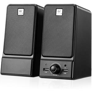 OROW USB Computer Speakers,Hi-Fi Stereo PC Speakers,16W Desktop Speaker,Built-in DSP Sound Chip, Deep Bass&Pure Vocal,Laptop Speakers with Headphone Jack(S203) OROW USB Computer Speakers,Hi-Fi Stereo PC Speakers,16W Desktop Speaker,Built-in DSP Sound Chip, Deep Bass&Pure Vocal,Laptop Speakers with Headphone Jack(S203)