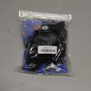 Waterproof Dog Boots for Dogs, Dog Paw Protectors Dog Suspender Boots Anti-Slip Pet Shoes for Outdoor Walking, Reflective Stay-On,Dirt-Proof Comfortable Booties (Black, S)