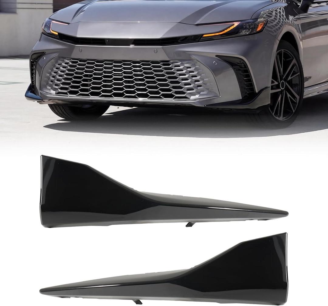 Front Bumper Cover Trim for Camry SE 2025 Side Lower Trim Molding | TO1047135,52712-06130,52713-06130,TO1046135,52712AQ040