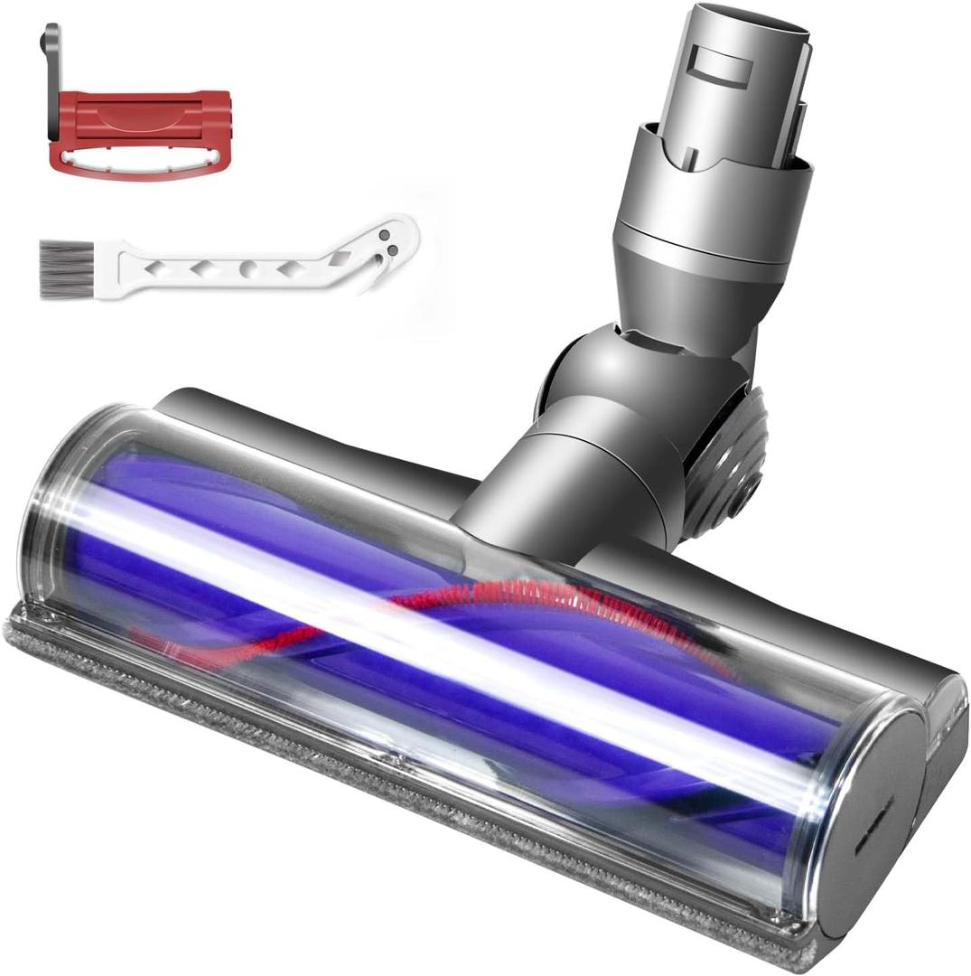 Replacement Head Compatible with Dy son V6 DC58 DC59 DC62 DC72 DC74 Vacuums Head SV04 SV06 SV09 Replacement Part for Hardwood Floor