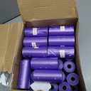 1500 Count Diaper Disposable Bags for Baby Diaper Sacks Baby Powder Scent Disposal or Pet Waste Bags, 100 Rolls(Purple)