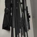 Adjustable Photo Backdrop Stand, Photography Background Support System Kit with Carrying Bag, for Photo Video Studio 2x3m