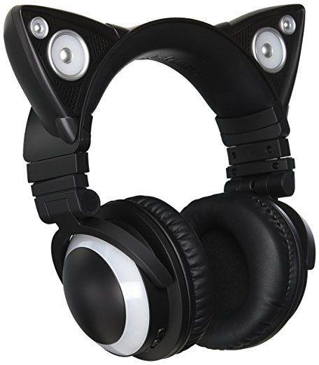 Brookstone Wireless Cat Ear Headphones Bluetooth Headset V1.2