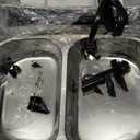 Vingud Electric Lunch Box for Adults, Heated Lunch Box for Men Women with Dual 1.5L SS Containers, Portable 80W Food Warmer for Car/Truck, Lonchera Elctrica Porttil Christmas White Elephant Gifts (Velvet+Blue)