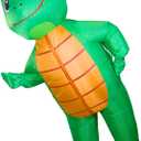 PTS Inflatable Costume Adult, Blow Up Turtle Costume for Halloween Inflatables Cosplay Party