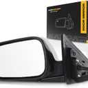 For Honda Accord 1998 1999 2000 2001 2002 Door Mirror Driver Side | Power | Non-Heated | Paint to Match | Sedan | Replacement For 76250-S4K-A41ZF | HO1320118, HO1320125