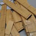 SpaceAid Bamboo Drawer Dividers with Inserts and Labels, Kitchen Adjustable Drawer Organizers, Expandable Organization for Home, Office, Dressers, 10 Dividers with 24 Inserts (17"-22" Natural)