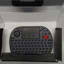 Rii X8 Mini Keyboard,2.4GHz Portable Wireless Keyboard with Touchpad Mouse,RGB Backlit,Rechargeable Battery for Android TV Box/Mac/PC/Nvidia Shield