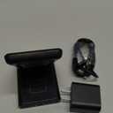 Wireless Charging Station,3 in 1 Charging Stand Made for Apple Watch Ultra 11 10 9 8 7 6 SE 5 4 3,Fast Wireless Charger Made for iPhone 17/Air/16/15/14/13/12,for AirPods Pro(with Adapter) (Black)