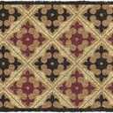Korhani Home Tiles Holiday Coco Mat, 18 in x 30 in
