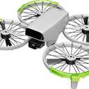 CYNOVA Propeller Guard Protector for DJI Flip, Propeller Collision Protection Ring for DJI Flip Drone Accessories, Flip Propellers Bezel Anti-Collision Protectors Prop Frame Cover Guards (bright green)