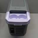 TREFAN 8 Liter/Quart Electric Cooler & Warmer 12v Plug in with AC/DC Car Mini Fridge Portable Electric Cooler for Car/Camping/Travelling/Truck