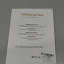 Slim Case for iPad Air 11 Inch M3/M2 (2025 7th/2024 6th), 10.9 Inch 5th Gen 2022/4th Generation 2020 with Pencil Holder, Auto Wake-Sleep, Multi-Angle Stand Clear Cute Acrylic Smart Cover (Black)