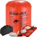 4 Ton Off-Road Exhaust Air Jack 8800lbs Lifting Capacity Inflatable Soft Jack 31.5-inch Height, Double Inflatable Systems, for SUV Car Truck Rescue 1000 Denier Nylon Material with Carrying Bag