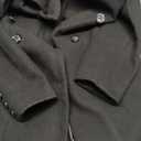IDEALSANXUN Womens Long Wool Coats Fall Winter Double Breasted Trench Coat Peacoat size S