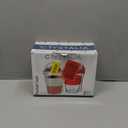 Yogurt Parfait Cups for Breakfast, Oatmeal or Fruit Container, Snack Bowl and Spoon for Lunch Box, Portable & Reusable, 2 PCs (Green & Yellow)