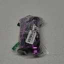 Universal Motorcycle Rubber Gel Handlebar Hand Grips for 7/8" Bar End Handle Bars Sports Bikes (Purple)