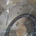 SCITOO Rear Brake Kits Drill & Slotted Brakes Rotor Brakes Pads:D1082;54131