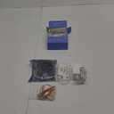 WOBANE Under Counter Light, Dimmable LED Under Cabinet Lighting, 6 PCS LED Strip Light Bars with Remote Control for Kitchen, Shelf, Pantry, Showcase, Desk, Cupboard 6000K White, Timing, 16W 1500LM,9.8 ft