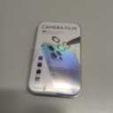 AGVEE 3+3 6 Pack for iphone 12 Pro/12/12 Mini/11 Pro Max/11 Pro/11 Camera Lens Protector, Bling Diamond & Bling Glitter Metal Ring 9H Tempered HD Glass Camera Cover, Bling-Pink