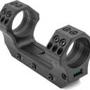 One-Piece Scope Mount with Bubble Level for Picatinny Rail Fits 1 inch 30mm 34mm Diameter Riflescopes