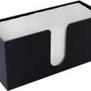 Acrylic Countertop Paper Towel Holder, Black Acrylic Napkin Holder, Paper Towel Dispenser Countertop(3mm) for C-fold, Z-fold or MultiFold Trifold Paper Towels for Bathroom, Kitchen, Restaurant