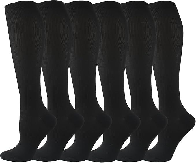 Compression Socks, Size L/XL, 6 PCS