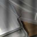 Nordic Ware Naturals Half Sheet Set - USA Made Aluminum Commercial Quality Sheet Pan for Baking or Roasting, Encapsulated Galvanized Steel Rim Prevents Warping, 2pk Half + Lid