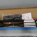 Gutter Cleaning Tools 24 FT Telescoping Pressure Washer 3 Extension Wands, Gutter Cleaner Attachment, Brush Head, 5 Spray Nozzle Tips, 3 Hose Adapters and Adjustable Support Belt, 57.09 inches