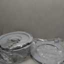 Drive Medical 11148-1 Folding Steel Bedside Commode Chair, Portable Toilet, Supports Individuals Weighing Up To 350 Lbs, with 7.5 Qt. Bucket and 13.5 Inch Seat, Grey