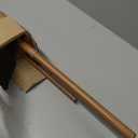 Wood Double Curtain Rods Set for Windows 72 to 144 Inches (6 to 12 ft), Adjustable Heavy Duty Dual Drapery Rods, 1 Inch Boho Rustic Decorative Design with Imitation Wood Grain Leaf Finials