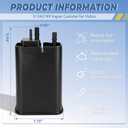 31342749 Vapor Canister Fit for 2004-2015 Volvo S60 S80 Xc60 Xc70 V60 V70 2.5L 3.0L 3.2L - Replace 30684418, 8634819 Activated Carbon Charcoal Canister Cans