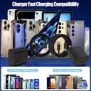 25W Super Fast Charger Type C for Samsung Galaxy S25/S24/S23 Ultra,USB C Android Phone Charger with 6FT/10FT Type C Cords for Galaxy S25/S24/S23+/S22 Plus/S20,iPhone 17/16/15 Pro Max