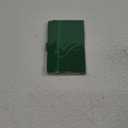 40 Pieces Small Notebooks A6 Pocket Journals 3.5 x 5.5 Inch Small Leather Notebook Mini Ruled Lined Journal with Elastic Band Pen Holder Page Marker Ribbons (Green)