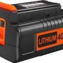 40V MAX Replacement for Black and Decker 40V Lithium Battery LBX2040 LST136 LBXR2036 LBXR36 LHT2436 LCS1240 LBX1540 LBX36 LSWV36 LST540 LST136W Black+Decker Lithium Ion