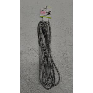 Honeywell 8.2ft USB Powered LED RGB Strip Lights for Home Decor, Mounted Under Cabinet Lights, with 4 Sound Sync Music Modes, Remote Control & Dimmable Lights And Cell Candy 10ft Charge & Sync Cable USB-A To USB-C Braided