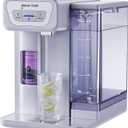 GLACIER FRESH C03 Coolon Countertop Cold Water Purifier with Upgraded Elarisey™ Filtration, Zero Wastewater System, 40oz Cooling Capacity, Low Noise, Plug & Play, NSF42&53/FCC/CA65 Certified.