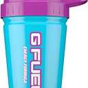 G Fuel Stainless Steel Hornets Shaker Cup 16 oz Insulated Shaker Bottle for Energy Drinks, BPA-Free, Leak-Resistant Lid, Dishwasher Safe