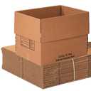 BOX USA Shipping Boxes Large 24"L x 18"W x 18"H 10-Pack - Corrugated Cardboard Box for Moving, Mailing, Packing, Packaging and Storage