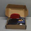 Glymnis Ping Pong Paddles Set Table Tennis Rackets with Balls, Storage Case for Indoor Outdoor Table Tennis Paddle Game Accessories