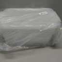 Clear Storage Boxs with Lids, 14 Quarts Latching Storage Totes Bins Set of 4