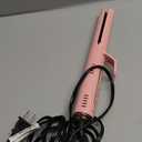 Chill Set Soft-Air Curling Iron with Cooling Air Vents, 2-in-1 Hair Straightener and Curler, Upgraded Long Barrel for Quick Styling, Pink