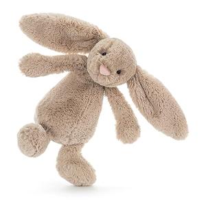 Beige Bunny Stuffed Animal, Medium 12 inches - Rabbit and Bunny Plush Toy - Classic Children's Gift