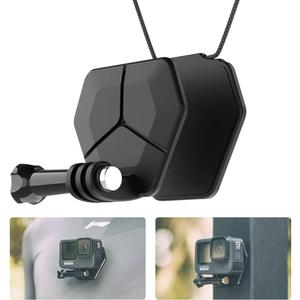 SUREWO Magnetic Action Camera Mount for Gopro,Magnetic Fence Mount Compatible with GoPro Hero 13 12 11 10 9 8 7 6 5 Black,DJI Osmo Action 5 pro/4/3/2,Crosstour/Campark/AkASO and More