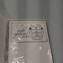 Whaline 50 Pack Wedding Thank You Cards Boxed Black The New Mr & Mrs Car Cake Thank You Greeting Note Cards with Envelope Sticker for Bridal Shower, Black